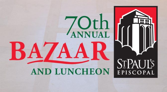 2016 Bazaar and Luncheon logo
